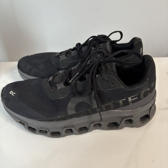 On Cloud Women Running Cloudtech Shoes Sneakers Flaws/Beater All Black Size 9.5 - Picture 2 of 10